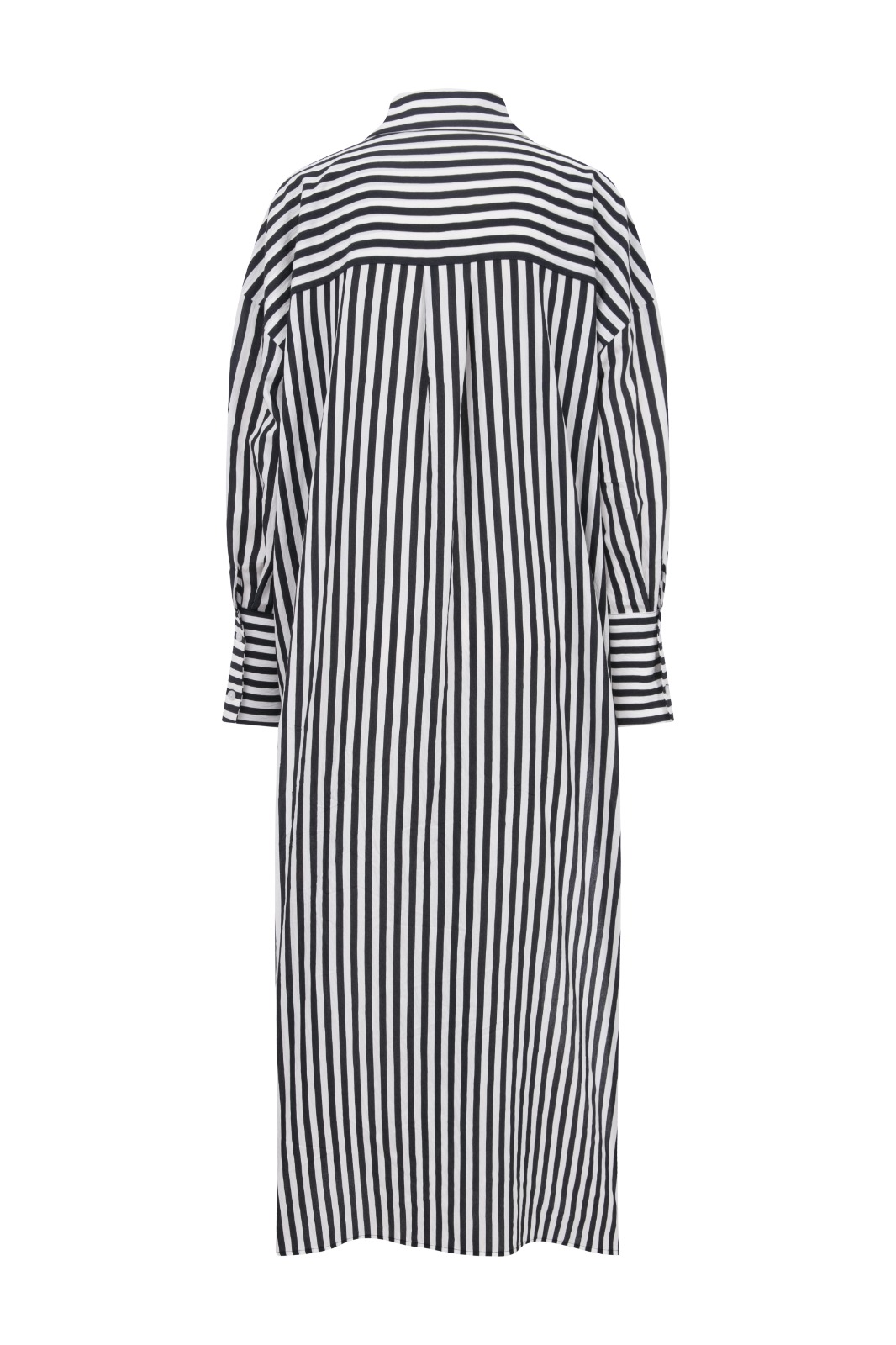 Maya Striped Black Tunic